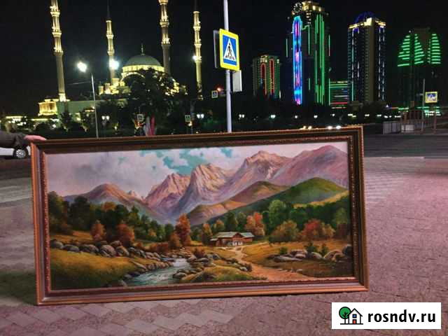 Картины маслом холст Грозный - изображение 1