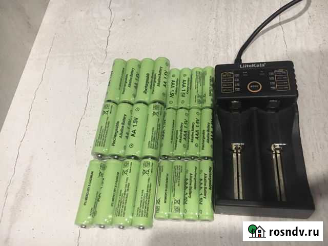 Перезаряжаемые батарейки ааа аа Вологда - изображение 1