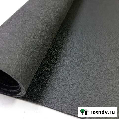 Экокожа Дакота (Dakota) на микрофибре, черный цвет Пенза - изображение 1