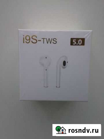 Беспроводные наушники i9s-Tws Новосибирск - изображение 1