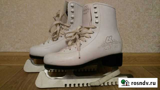 Фигурные коньки ск, размер 34 Заволжье - изображение 1
