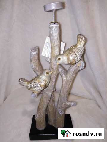 Подсвечник Птички праздничный Владимир - изображение 1