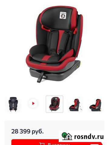 Детское автокресло Peg Perego Primo Viaggio 1-2-3 Пермь - изображение 1
