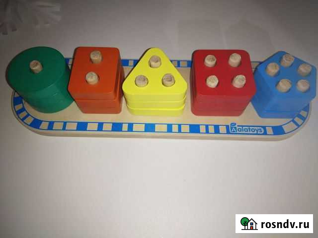 Развивающие деревянные игрушки Псков - изображение 1