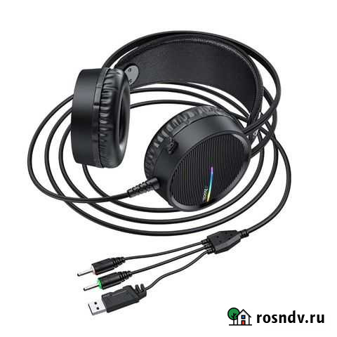 Игровые наушники Hoco w100 Королев - изображение 1
