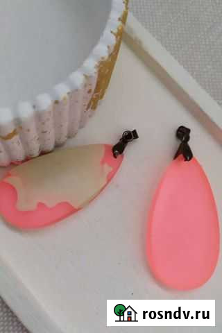 Флуоресцентный кулон из эпоксидной смолы Саранск - изображение 1