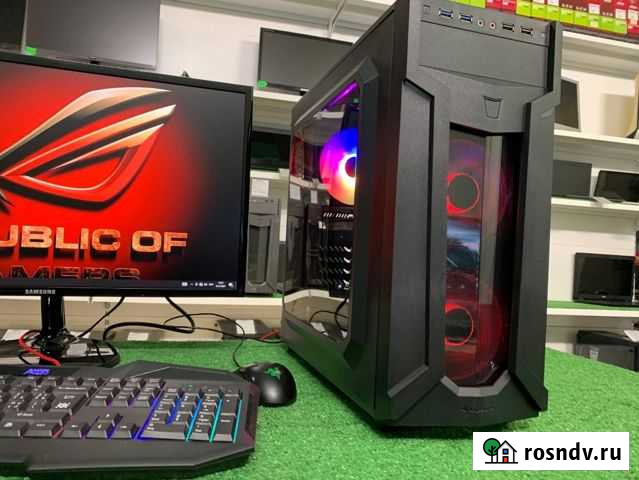Мощный игровой пк 8 ядерный в отличном Ишимбай - изображение 1