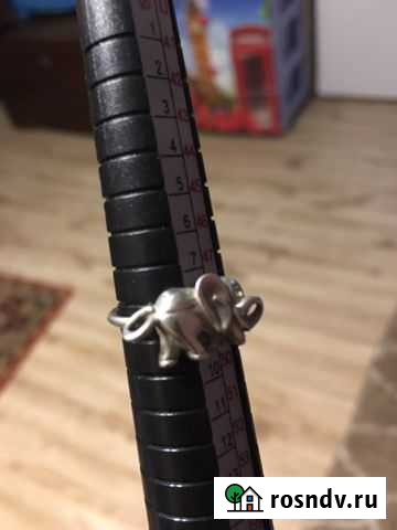 Кольцо серебряное со слоном Чита - изображение 1