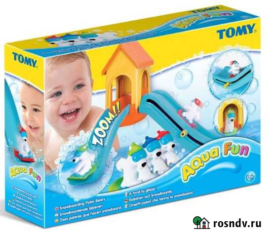 Tomy игровой набор для ванной полярные медведи Новосибирск - изображение 1