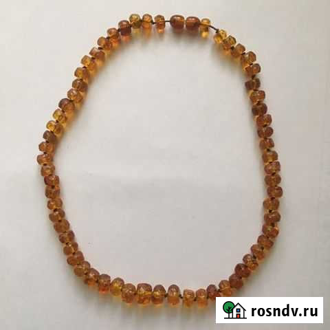 Бусы из необработанного янтаря Курск - изображение 1