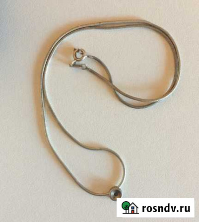Серебряный кулон с сапфиром Королев - изображение 1