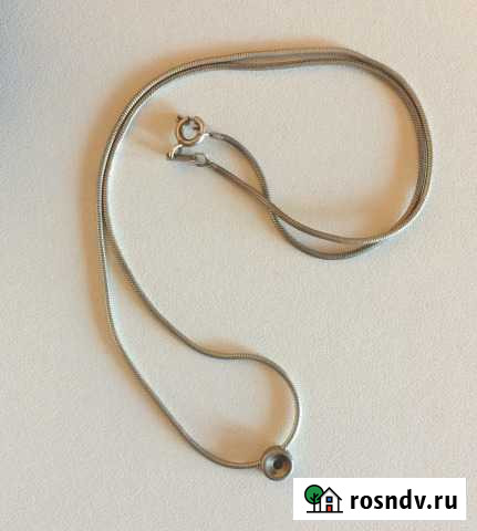 Серебряный кулон с сапфиром Королев - изображение 1