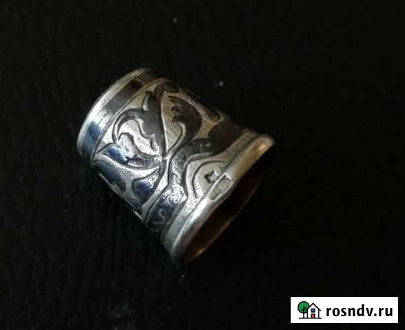 Наперсток.Серебро. Чернение.Пр.875 Курск - изображение 1