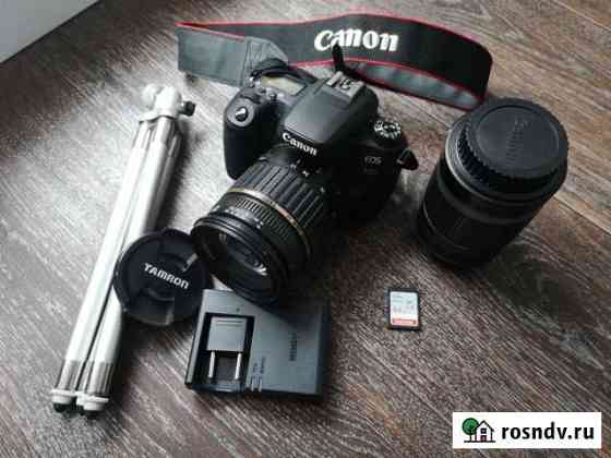 Фотоаппарат Canon 77D с объективами Сочи