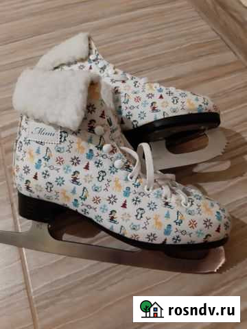 Коньки для девочки,35 размер в отличном состоянии Отрадное - изображение 1