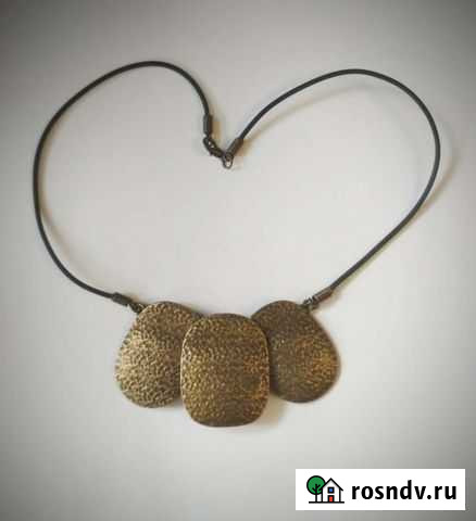 Колье латунь Иваново - изображение 1