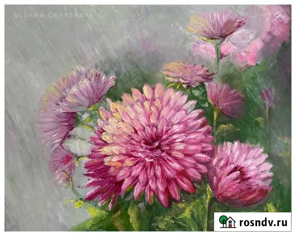 Авторская картина маслом, 50*40 см Елизово - изображение 1