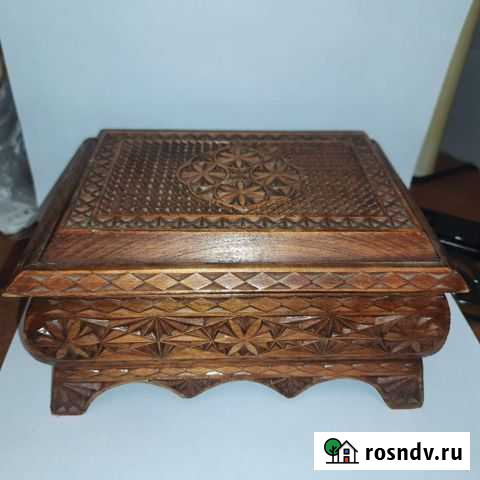 Шкатулка для украшений из дерева Ярославль - изображение 1