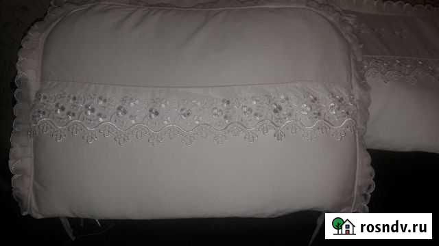 Бортики в детскую кроватку бу Барнаул - изображение 1