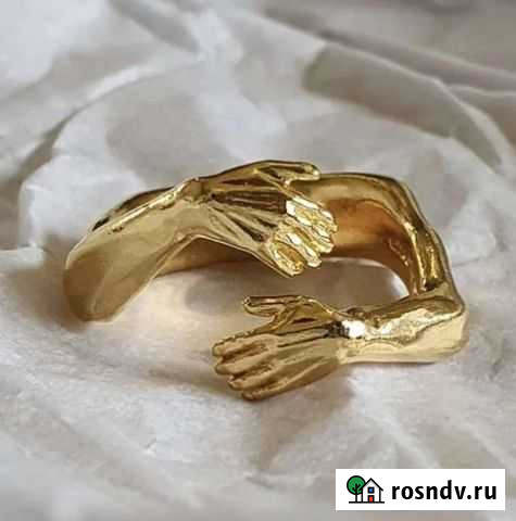 Бижутерия. Эксклюзивное кольцо обнимаюшие руки Ивантеевка - изображение 1