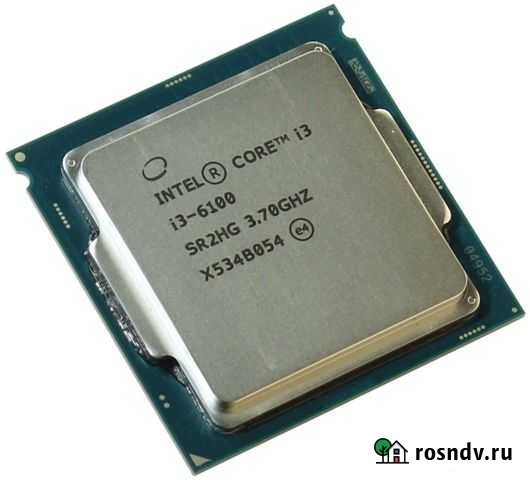 Процессор i3 6100 3.7 ghz LGA1151 Таганрог - изображение 1