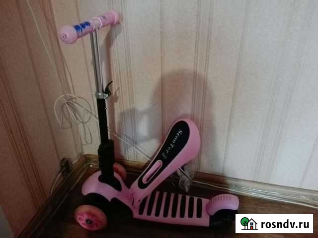 Самокат детский трехколесный бу Комсомольск-на-Амуре - изображение 1