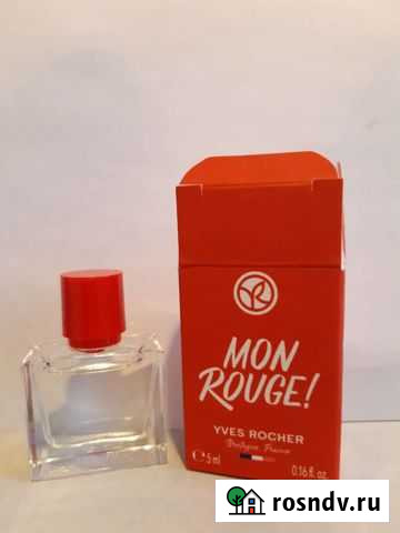 Миниатюра.Парфюмерная вода Mon rouge Курган - изображение 1