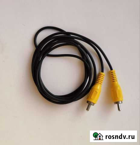 Кабель тюльпан-тюльпан (RCA) одинарный аудио/видео Реутов - изображение 1