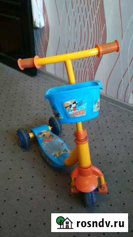 Самокат трёхколёсный 3-6 лет Самара - изображение 1