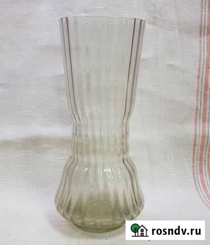 Ваза стекло СССР Киров - изображение 1
