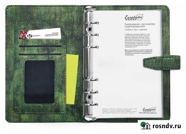 Ежедневник-органайзер на кольцах, A6 Благовещенск - изображение 1