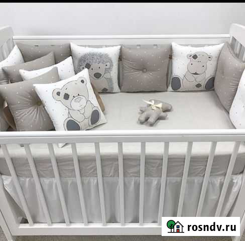 Подушки-бортики в кроватку Иваново - изображение 1