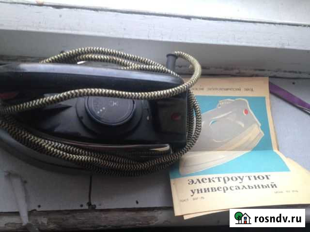 Утюг времен СССР, работающий в хорошем состоянии Владимир - изображение 1