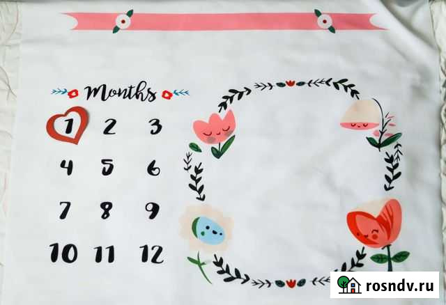 Коврик для фотосессии малыша Тамбов - изображение 1