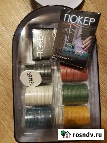 Набор для игры в покер 100 фишек Саратов - изображение 1