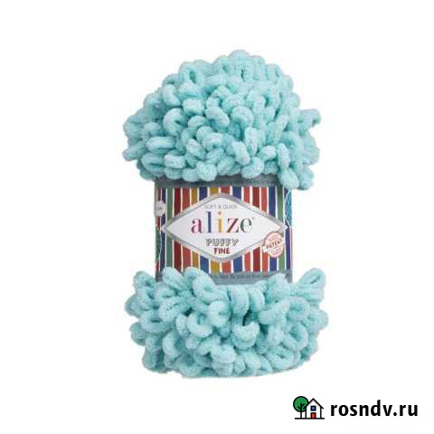 Пряжа плюшевая Alize Puffy Fine (Ализе Пуффи Файн) Пермь - изображение 1