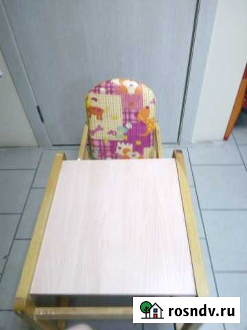 Стульчик и столик б/у Рязань - изображение 1