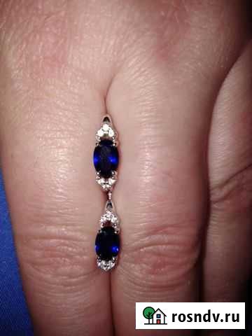 Серебряные серьги Sokolov Мурмаши - изображение 1