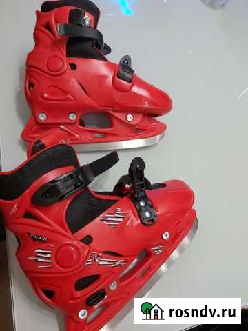 Коньки фигурные детские Брянск - изображение 1