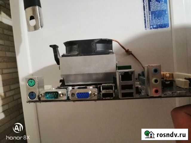 Материнская плата, процессор, озу, охлаждение Липецк - изображение 1