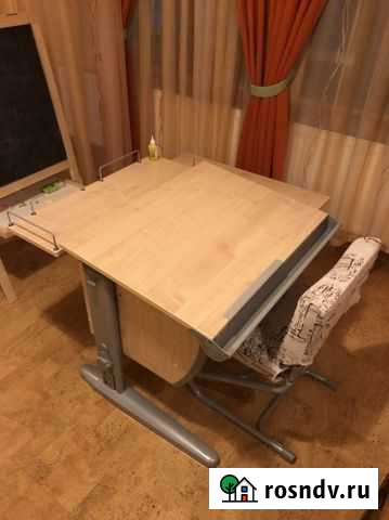 Растущая парта со стулом Киров - изображение 1