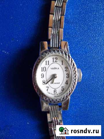 Часы женские Чайка СССР с браслетом Симферополь - изображение 1