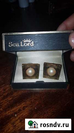Запонки Sea Lord Англия Новосибирск - изображение 1