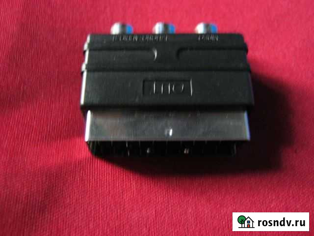Переходник Scart - RCA Печоры - изображение 1