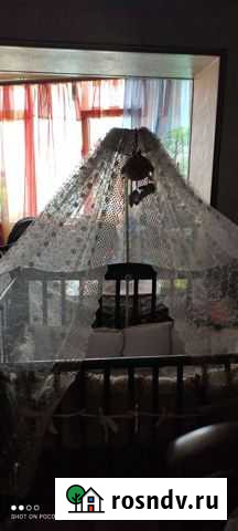 Детская кроватка с маятником и ящиком Черкесск - изображение 1