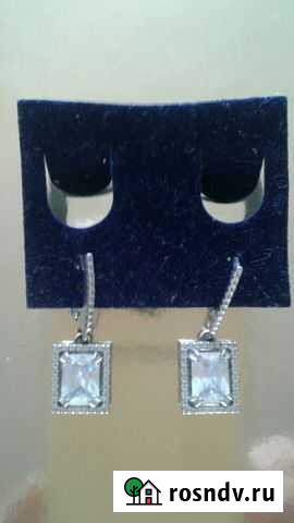 Серебряные серьги Балаково - изображение 1