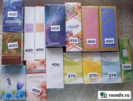 Женские туалетные водички avon и faberlic Железногорск