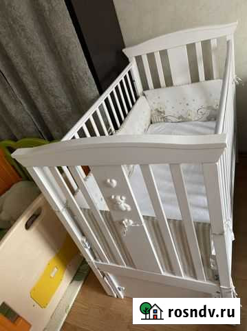 Кровать детская+матрас+бортики Щербинка - изображение 1