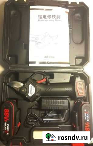 Электросекатор аккумуляторный электрический Липецк - изображение 1