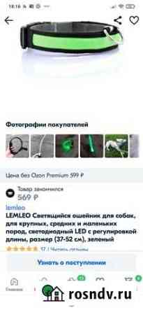 Светодиодный ошейник Нефтекамск